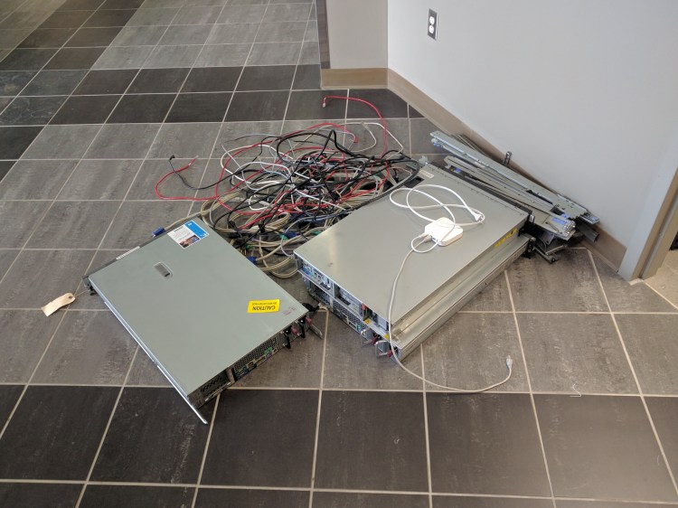 Not pictured: an even bigger, heavier computer.